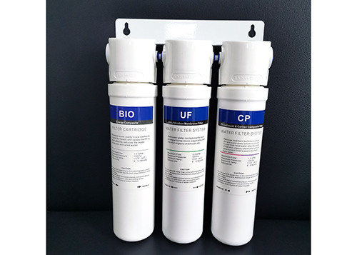 Máquina portátil potable del purificador del agua del filtro 3Stage del agua del uF