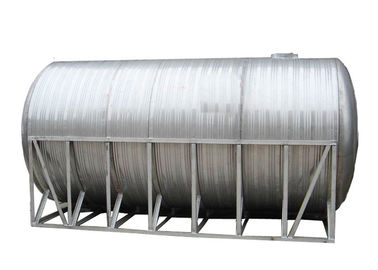 Los tanques de almacenamiento horizontales del agua con la forma del cilindro que suelda con autógena Assmebling