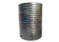 Los tanques de almacenamiento del agua de la forma del cilindro, el tanque de agua vertical del acero inoxidable