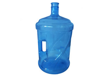 Azul claro botella de la PC de 5 galones con la tecnología del moldeado de la botella de la manija disponible