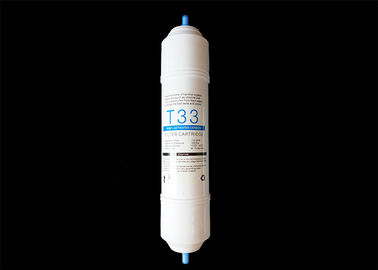 Purificador y dispensador, filtro activo del agua del polipropileno del carbono del poste T33 11 pulgadas