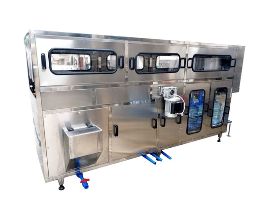 Capsuladora Machine del llenador de Rinser de la botella de la máquina de rellenar 3in1 del agua embotellada de 200BPH 5gallon