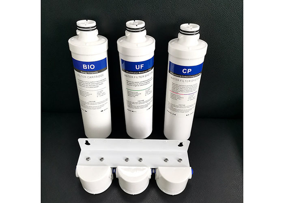 tipo filtro de la abrazadera de la máquina del purificador del agua de 3Stage uF de agua apropiado rápido